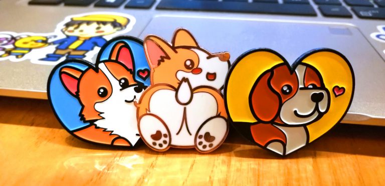 Original Corgi Pins