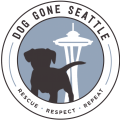 We partner with Dog Gone Seattle to rescue dogs!